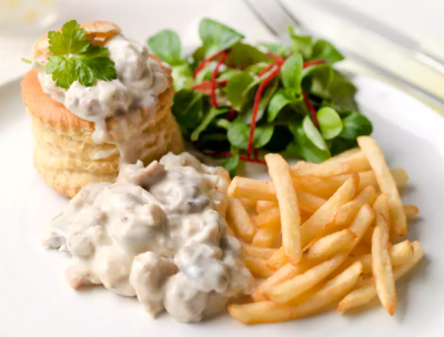Vol au vent - friet